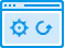 Website maintenance icon