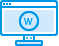 Wordpress development icon