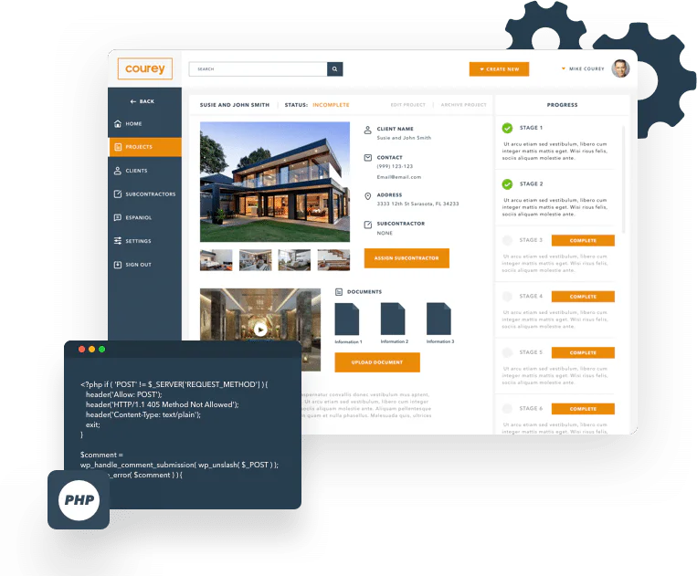 PHP example image