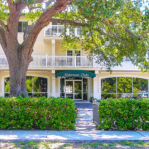 Alderman Oaks main entrance image