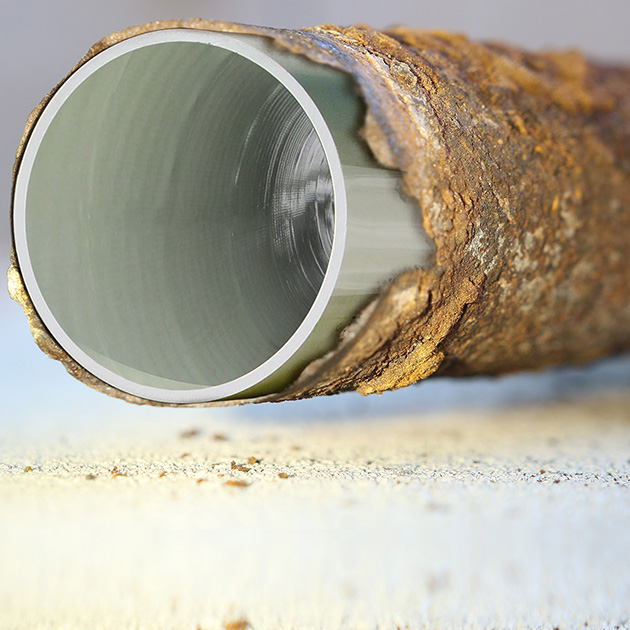 Photo of a empty pipe