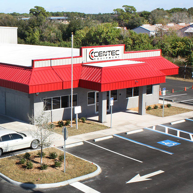 Image of the front of Centec Equipment offices