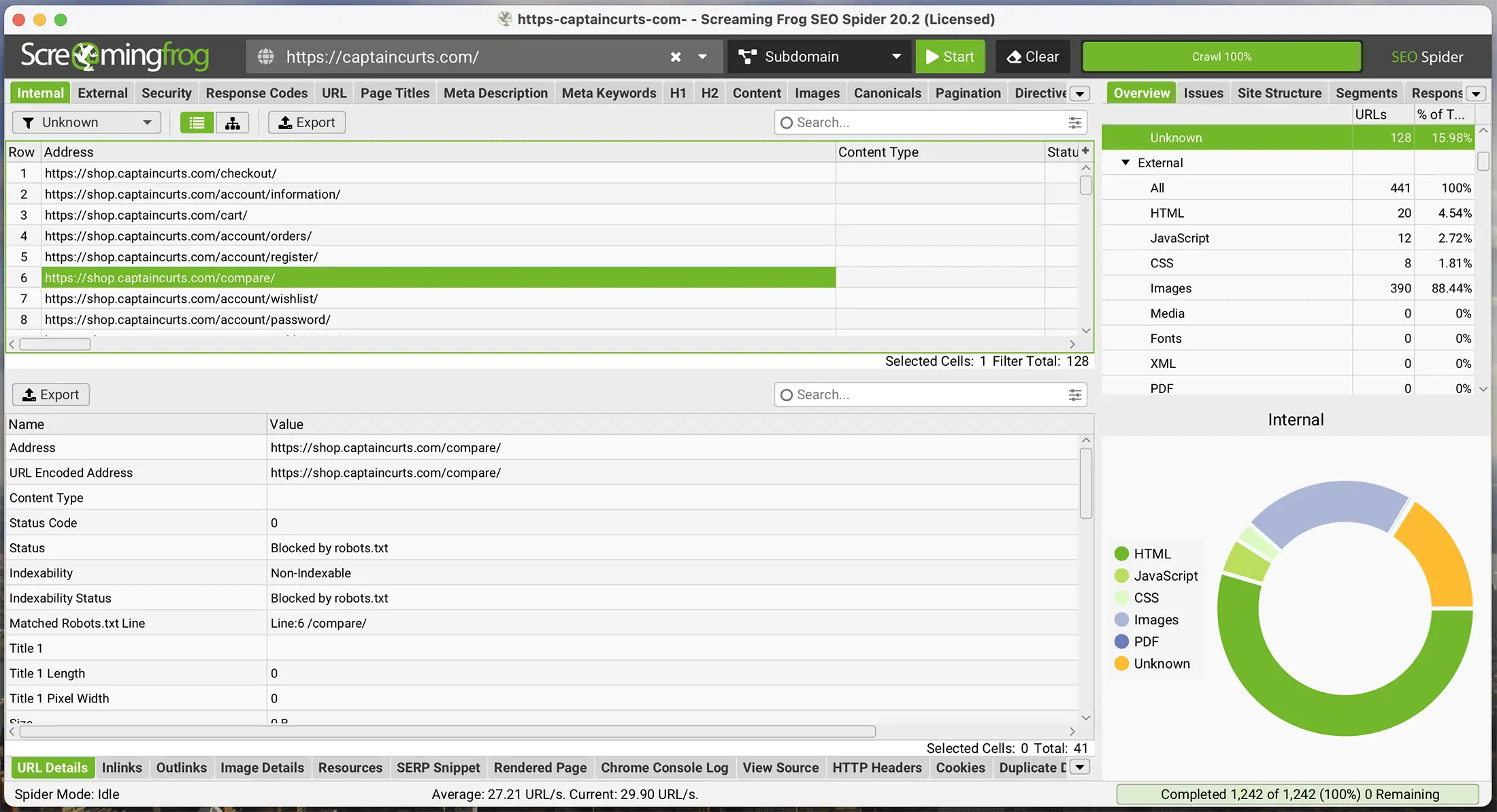 SEO Web Tools - Screaming Frog