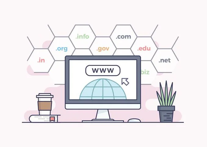 Modern Website Design layout with responsive user interface