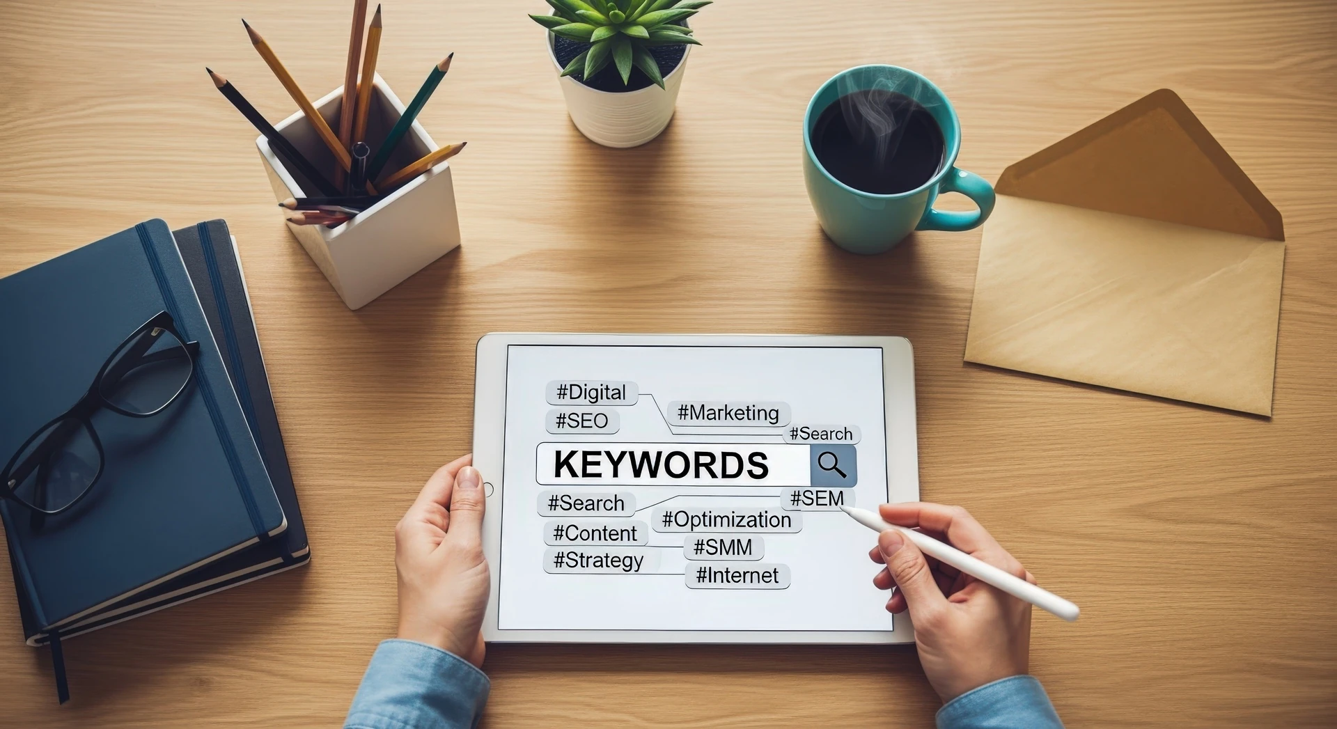 Search intent of keywords